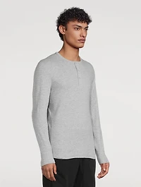 Cotton Slub Slim-Fit Henley