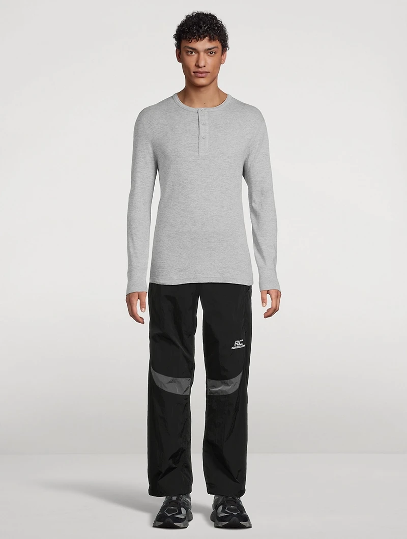 Cotton Slub Slim-Fit Henley