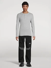Cotton Slub Slim-Fit Henley
