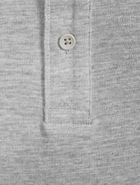 Cotton Slub Slim-Fit Henley