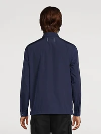 Crinkle Nylon Uniform Overshirt