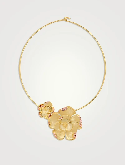 Double Rose Necklace
