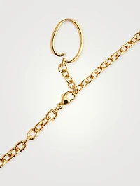 Geometric Rose Pendant Necklace