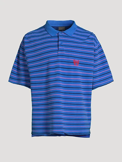 Polo Shirt Stripe Print