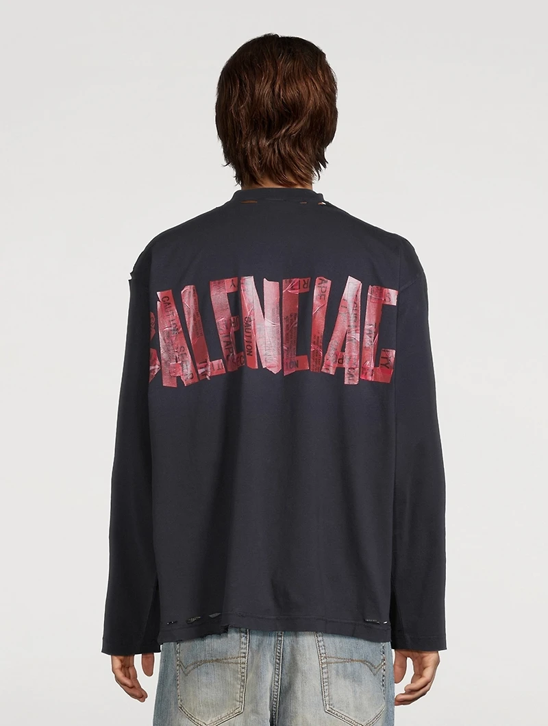 Security Tape Long-Sleeve T-Shirt