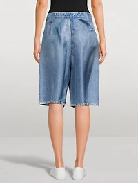 ALOE Trompe L'œil Silk Shorts
