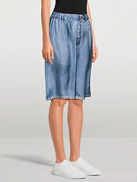 ALOE Trompe L'œil Silk Shorts