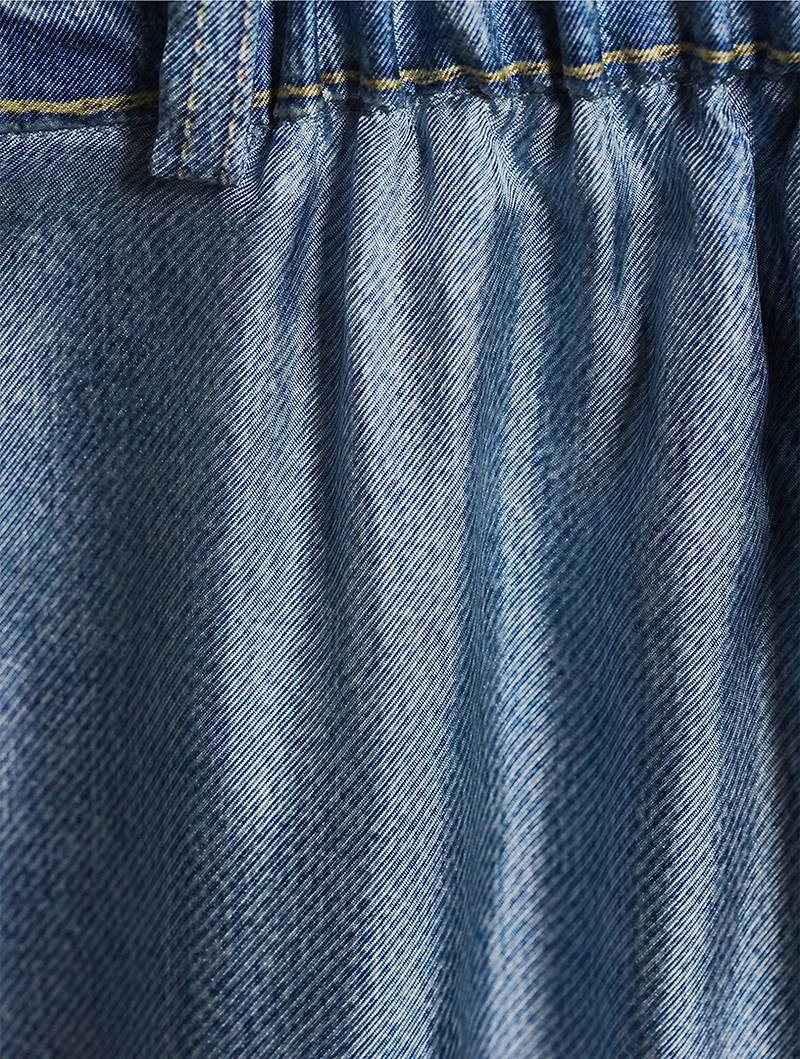 ALOE Trompe L'œil Silk Shorts