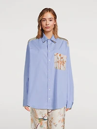 ALOTHO Shirt Stripe Print