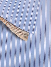 ALOTHO Shirt Stripe Print