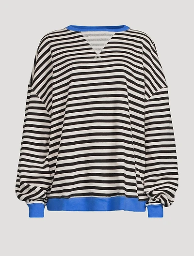 Classic Striped Sweatshirt