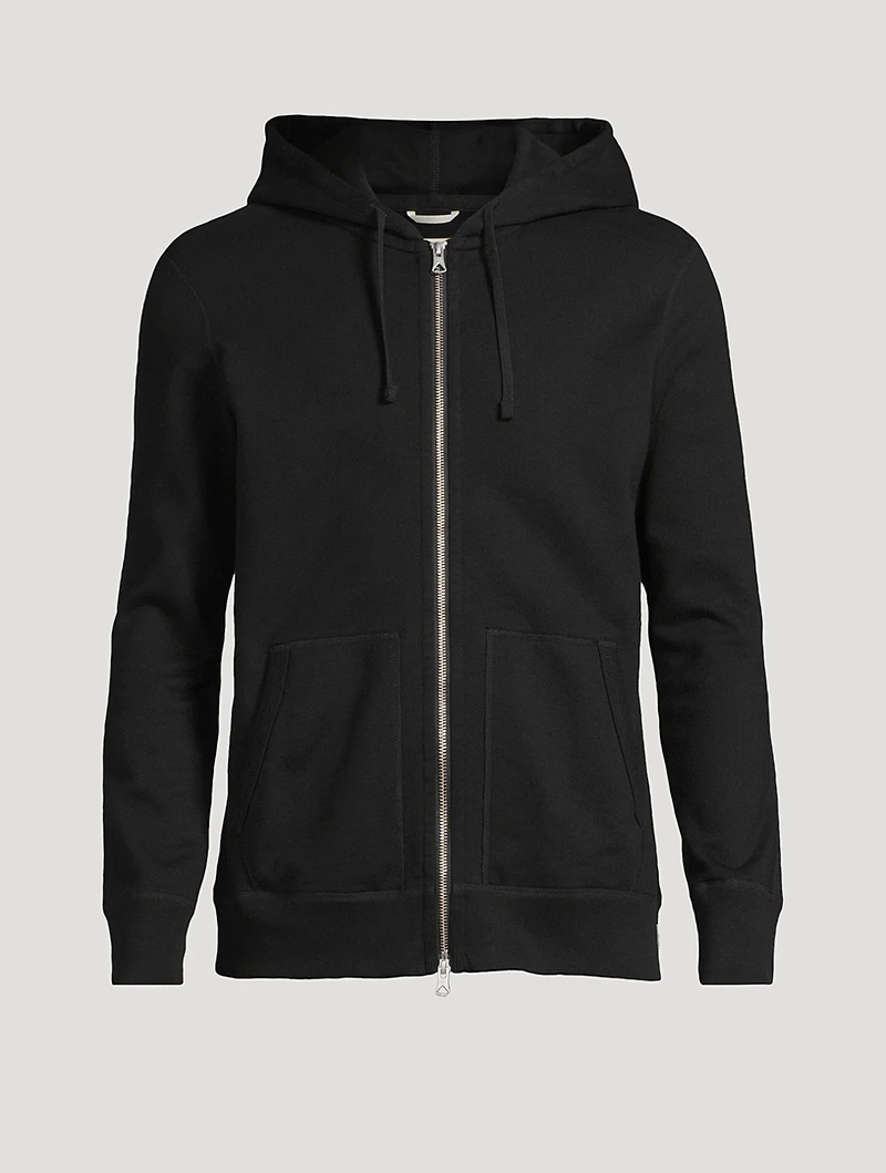 Midweight Terry Slim Zip Hoodie