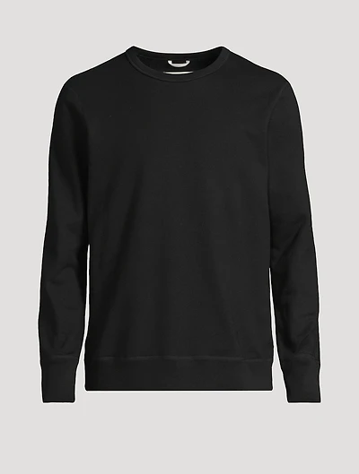 Midweight Terry Slim Crewneck Sweatshirt