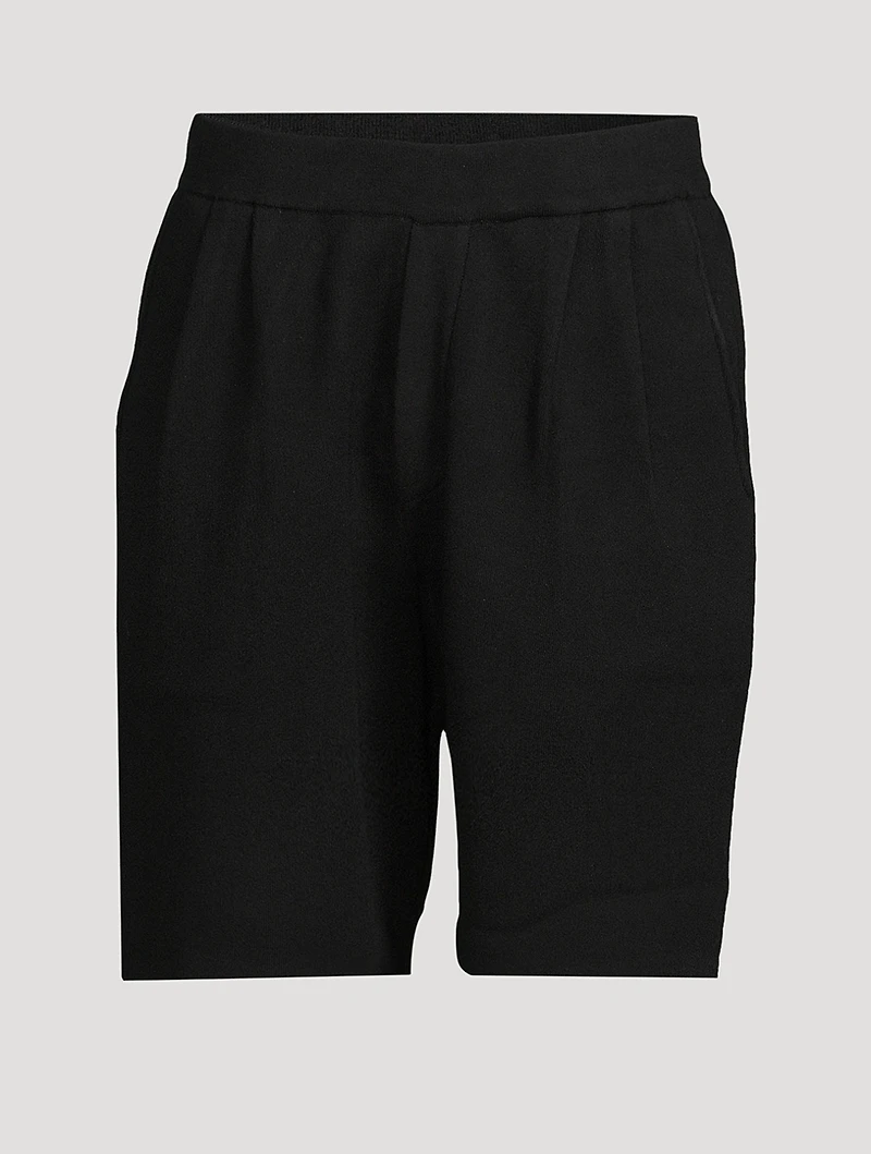 SHORT 01 Stretch Organic Cotton Long Shorts