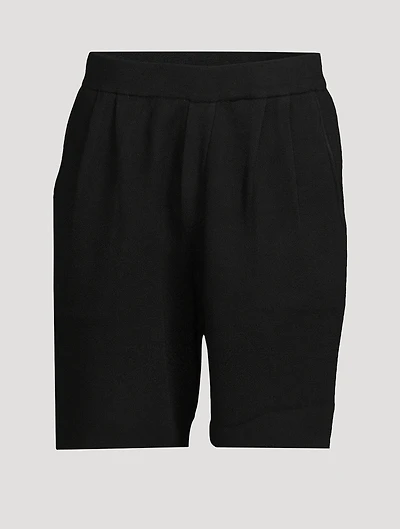 SHORT 01 Stretch Organic Cotton Long Shorts