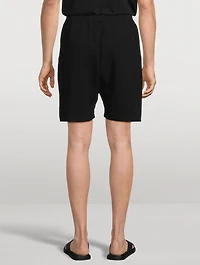 SHORT 01 Stretch Organic Cotton Long Shorts
