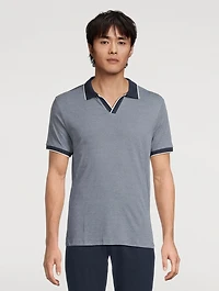 Northpark Open-Collar Polo