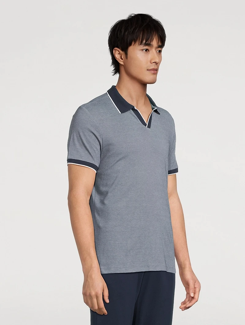 Northpark Open-Collar Polo