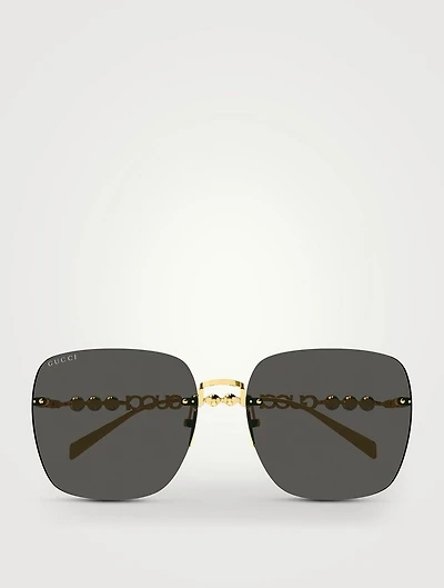 Oversized Square Sunglasses