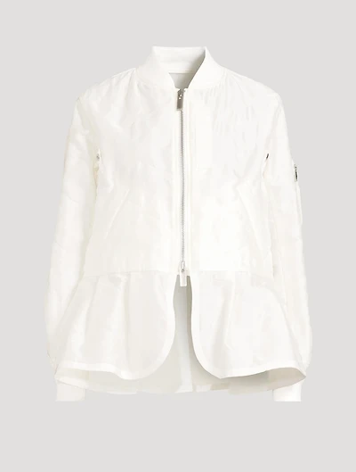 Quilted Bomber Jacket