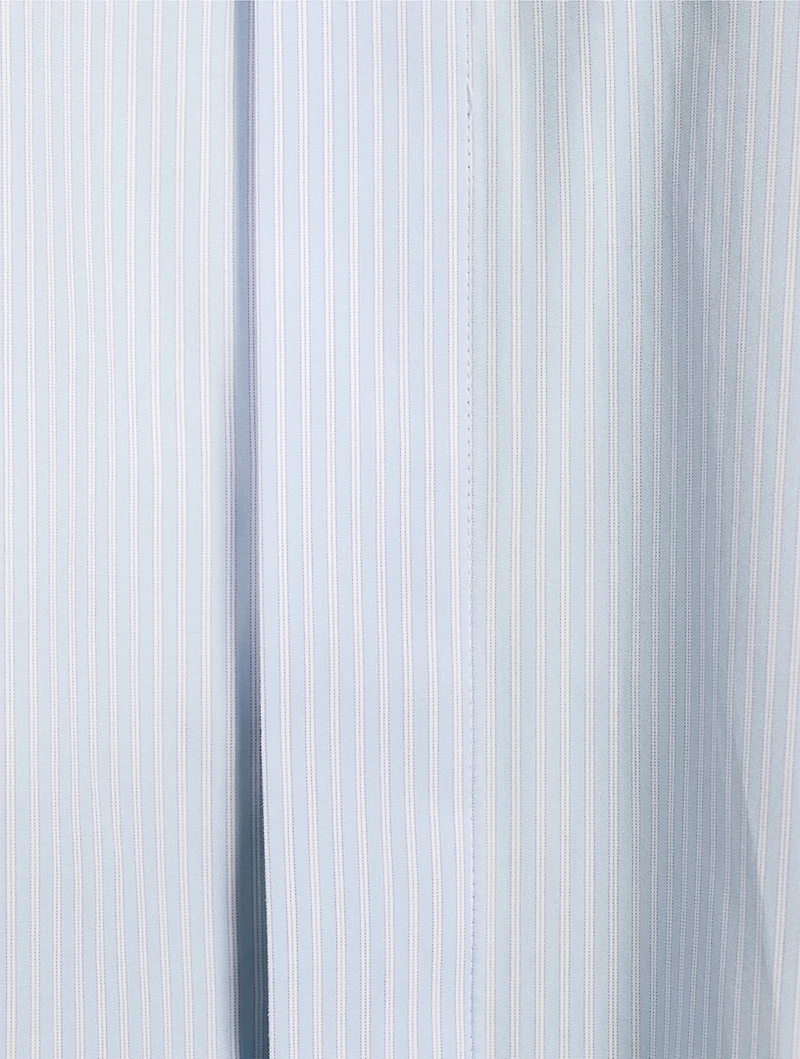 Ruffled Poplin Shirt
