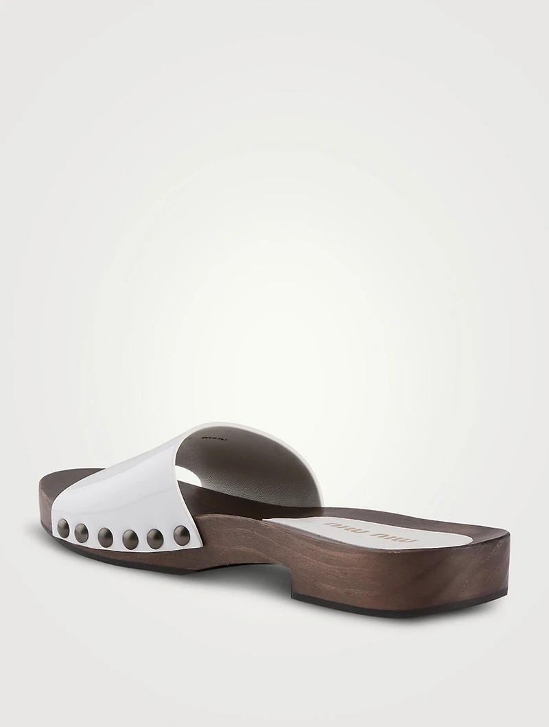 Leather Clogs