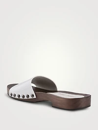 Leather Clogs