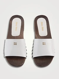 Leather Clogs