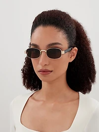 SL 706 Oval Sunglasses