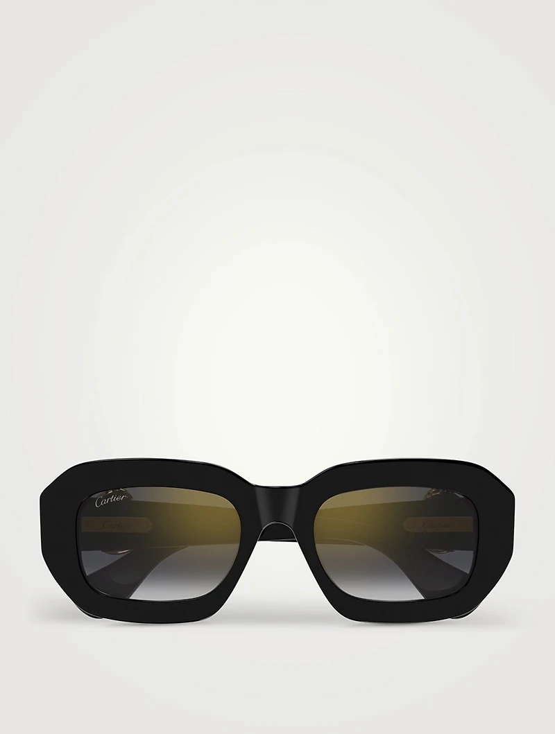 Oversized Rectangular Sunglasses