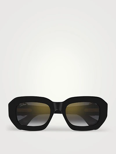 Oversized Rectangular Sunglasses
