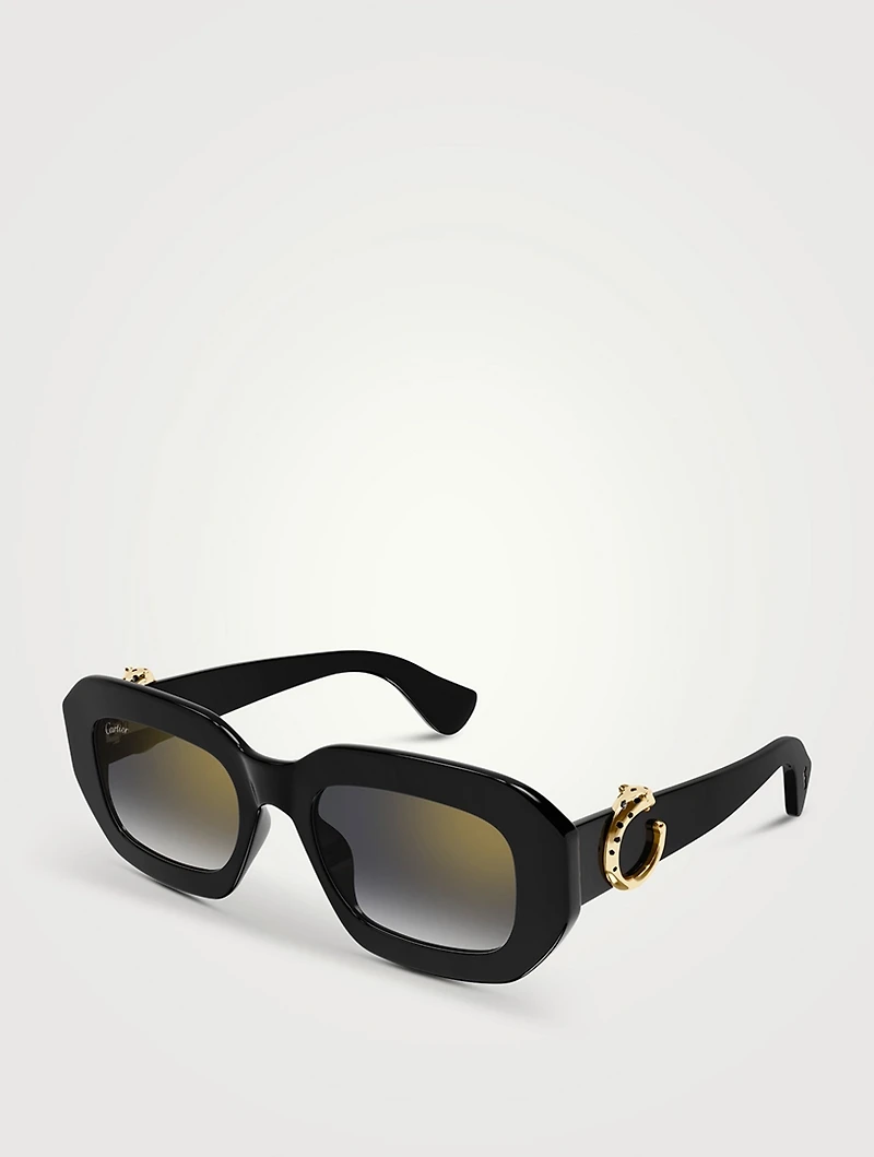 Oversized Rectangular Sunglasses