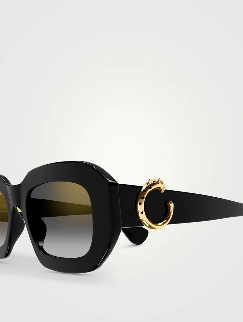 Oversized Rectangular Sunglasses