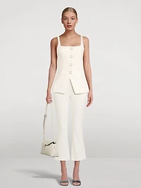 Liana Button-Front Top