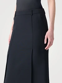Double-Face Pencil Skirt