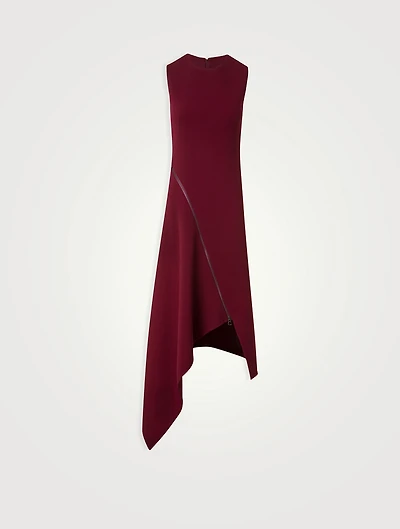 Wool Double-Face Midi Dress