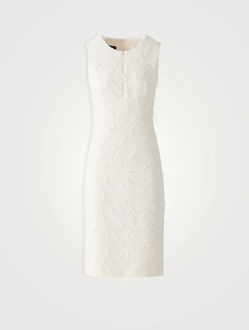 Bouclé Sheath Dress