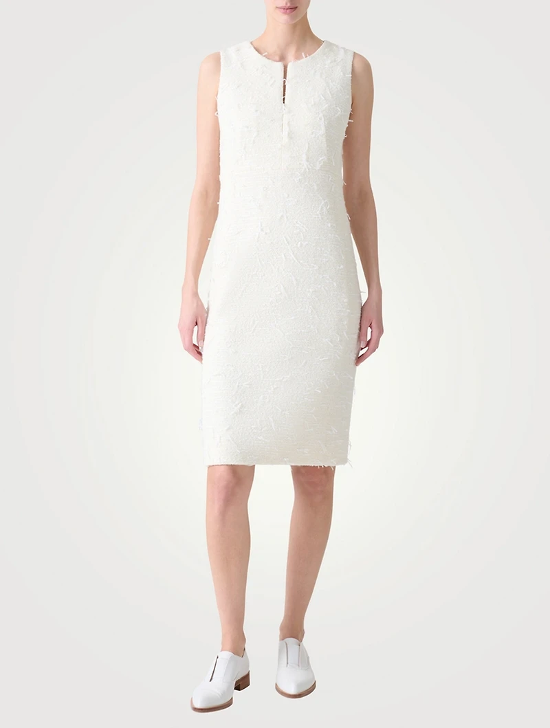 Bouclé Sheath Dress