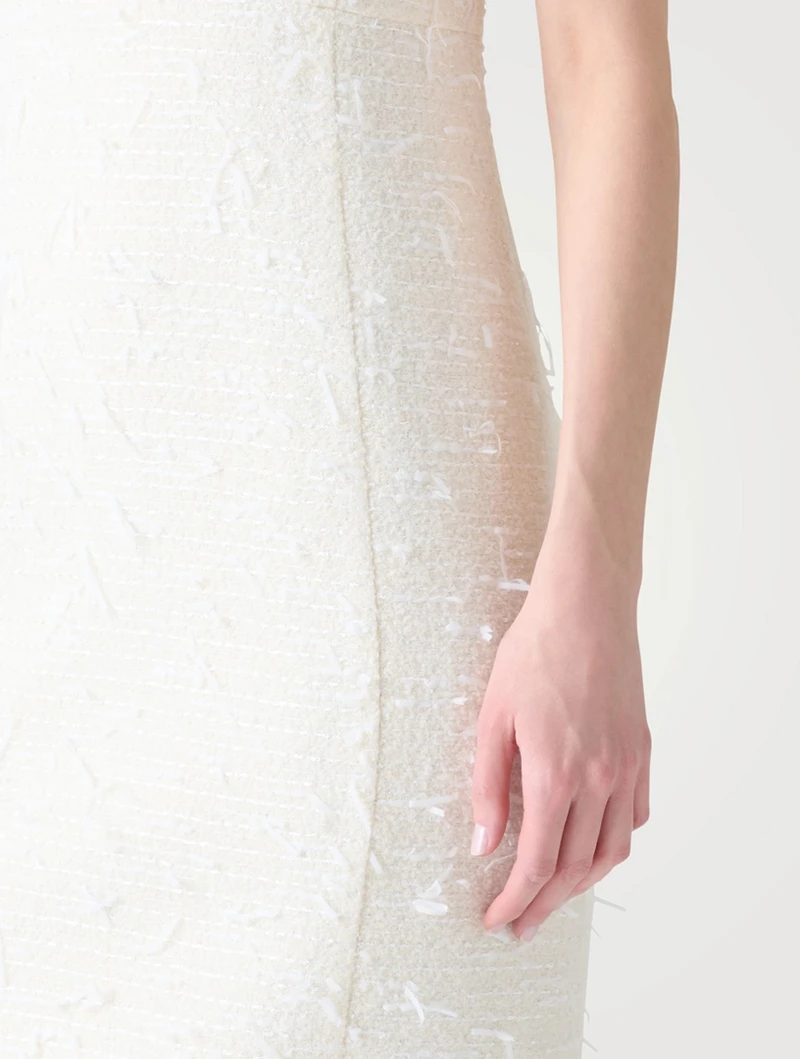 Bouclé Sheath Dress