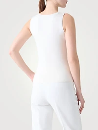 Stretch Silk Tank Top