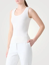 Stretch Silk Tank Top