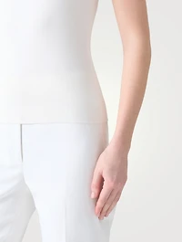 Stretch Silk Tank Top