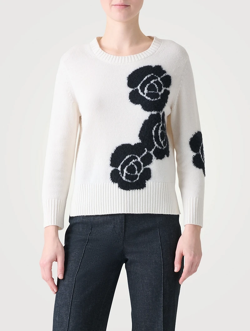 Anemone Jacquard Sweater