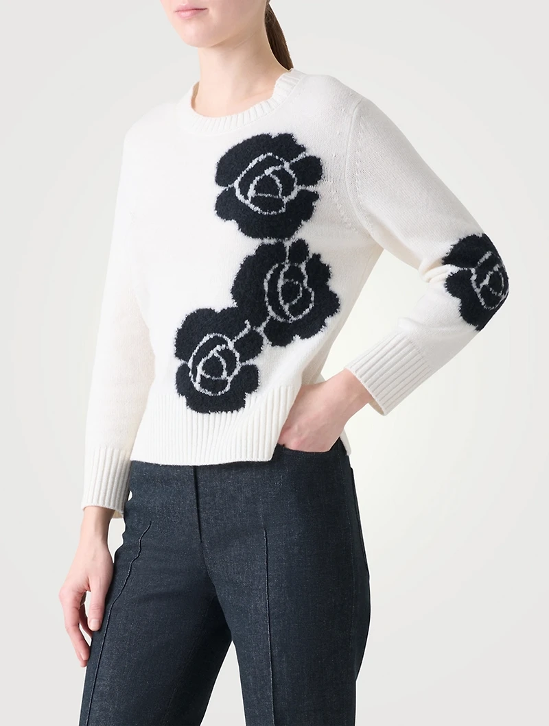 Anemone Jacquard Sweater