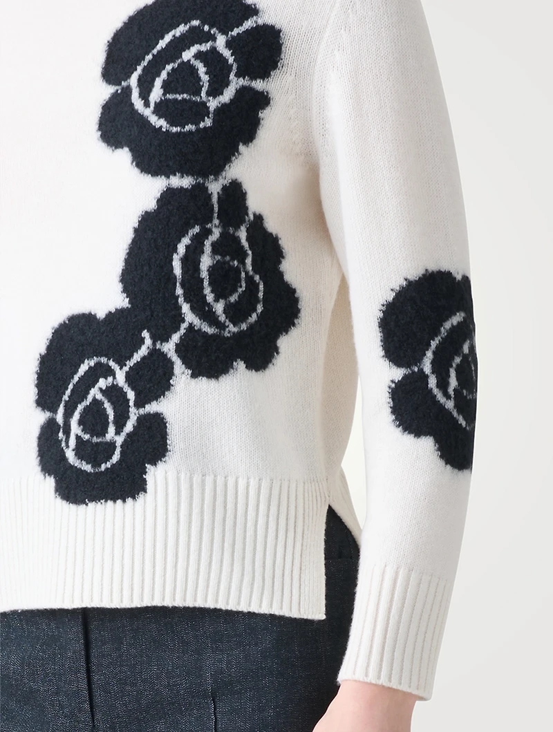 Anemone Jacquard Sweater