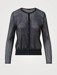 Striped Cardigan