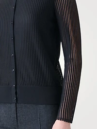Striped Cardigan