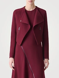 Ariel Asymmetric Biker Jacket