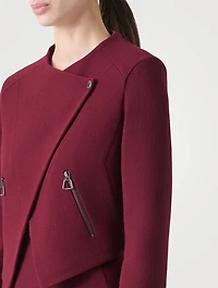 Ariel Asymmetric Biker Jacket