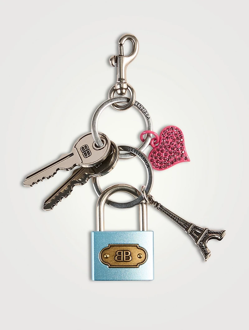 Padlock Keychain